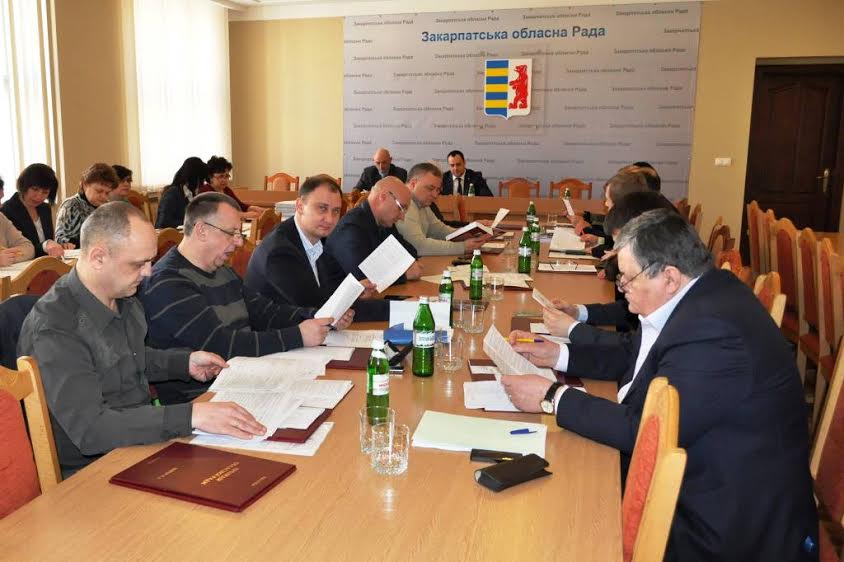Найбільше уваги на президії Закарпатської облради приділено бюджетним питанням