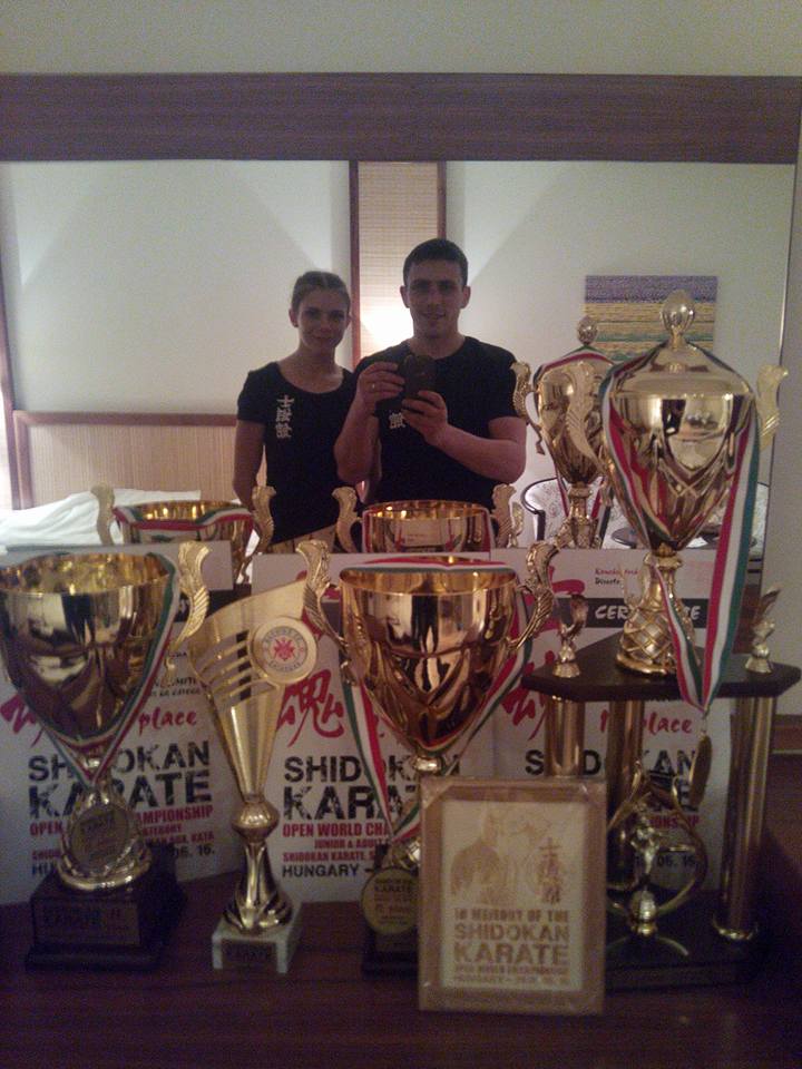 Ужгородське подружжя здобуло перемоги на чемпіонаті світу з Шидокан Карате в Будапешті (ФОТО)