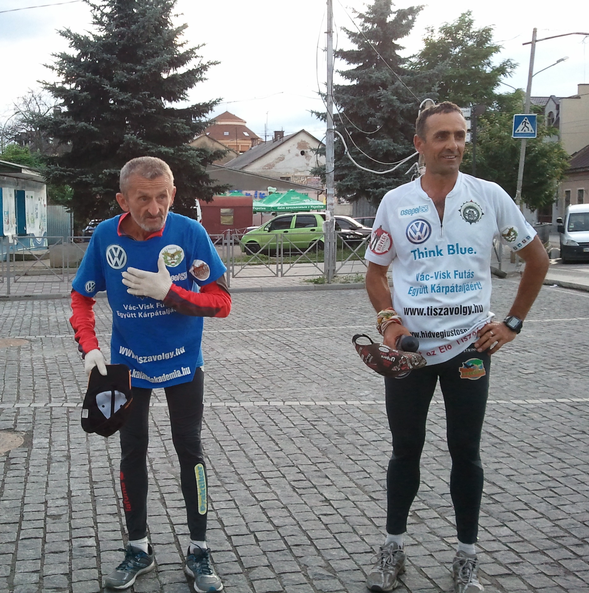 500-кілометровий марафон на підтримку рекреації Закарпаття угорський бігун завершив у Хусті (ФОТО)