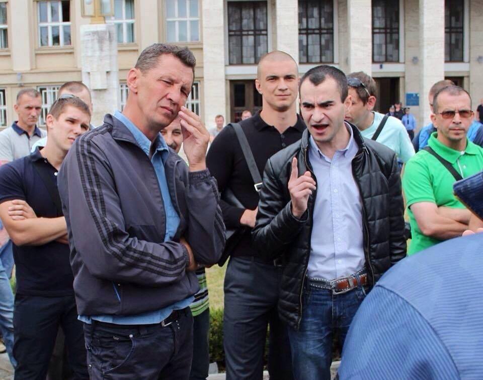За участь у "мітингу" "на підтримку міліції" голову "Білих беретів Ужгорода" Еріка Глебу виключено з організації