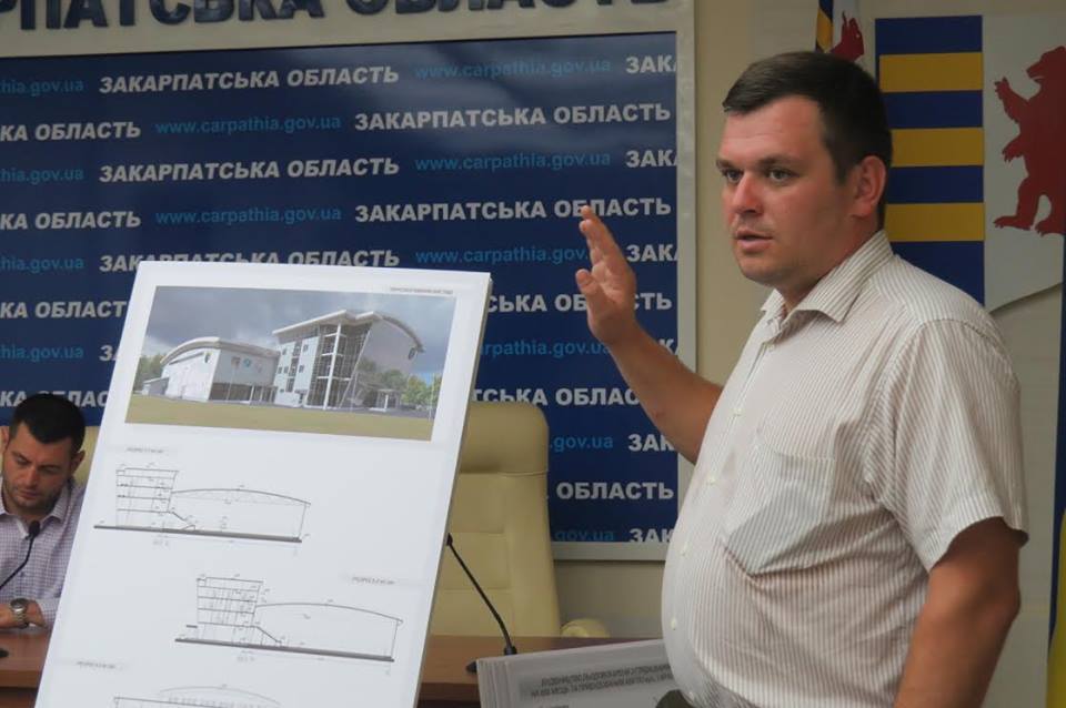 В Ужгороді презентували проект льодової арени, що коштуватиме 50 млн грн (ФОТО, ВІДЕО)