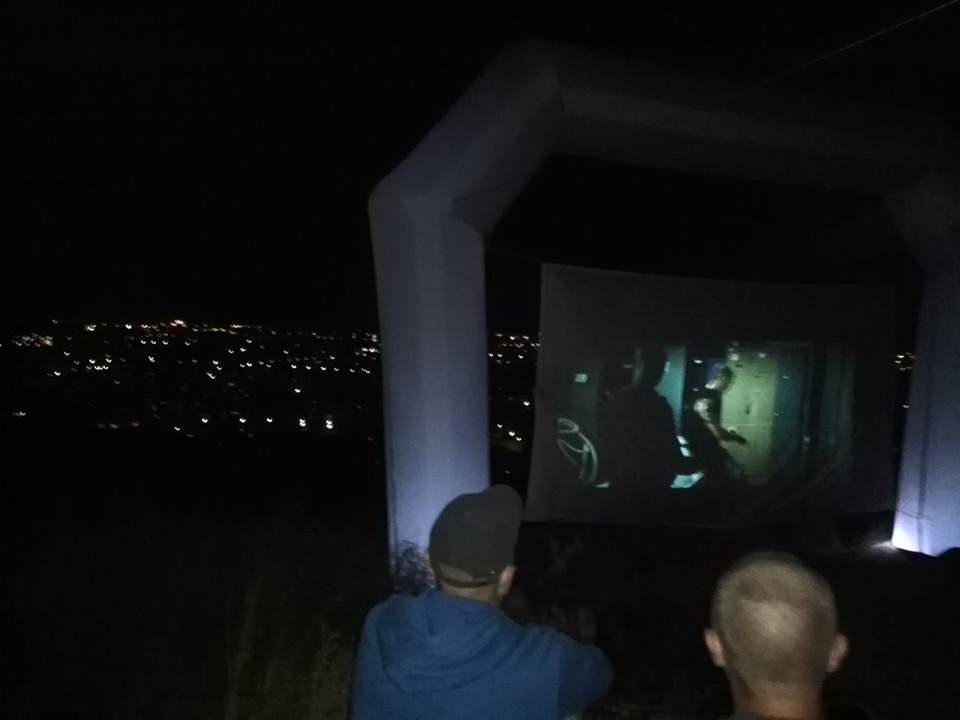 У Мукачеві на горі Ловачка відбувся кінопоказ під відкритим небом (ФОТО, ВІДЕО)