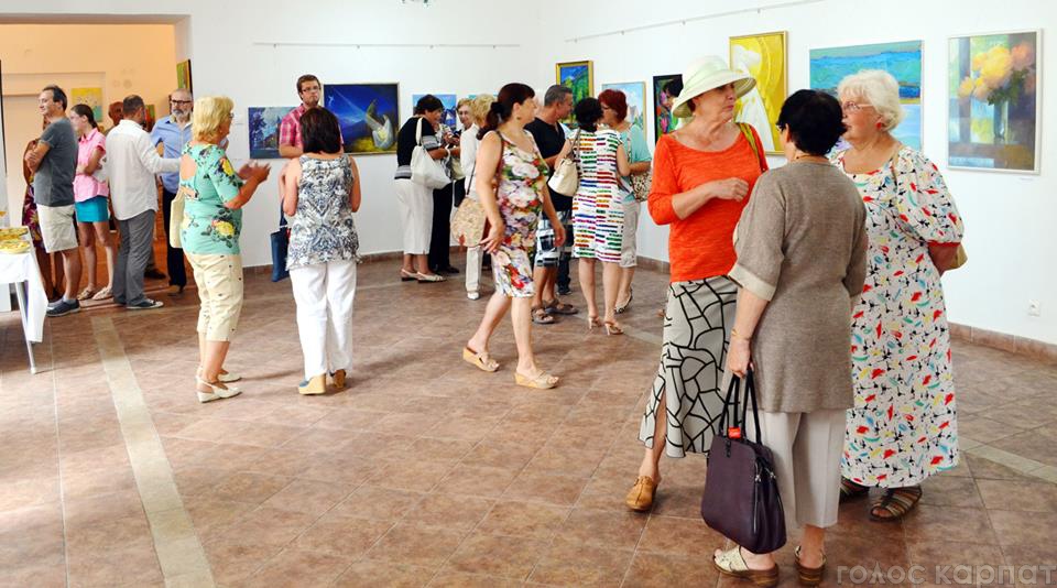 У словацькому Бардієві відкрилася виставка двох художників з Хуста (ФОТО)