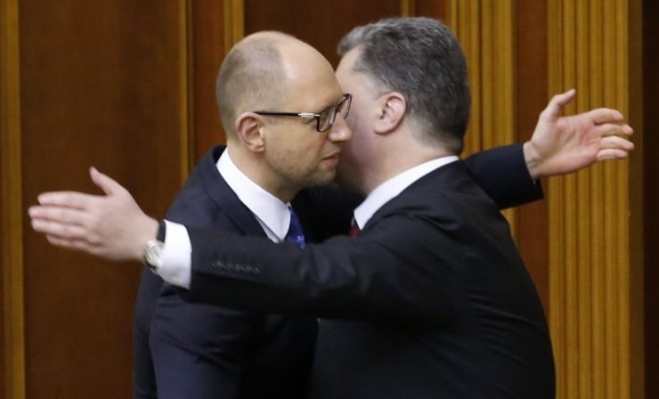 Підтверджено, що партії Порошенка і Яценюка вирішили йти на місцеві вибори разом