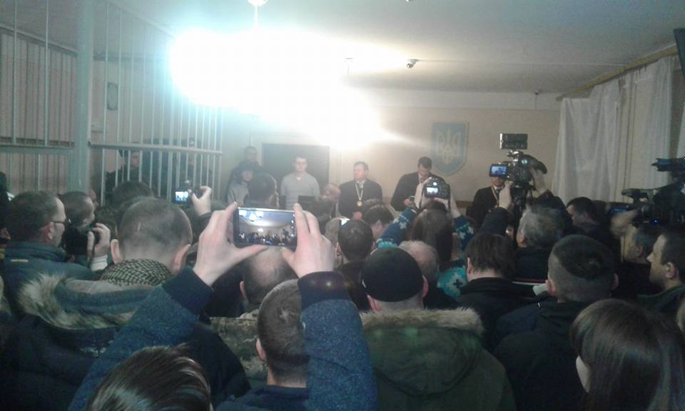 Одного з арештованих бійців ПС - Окорокова "Бєса" - випустили на поруки нардепів (ФОТО)