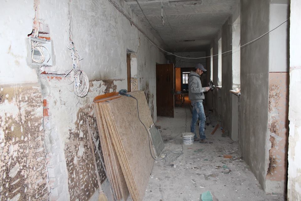 У Мукачеві будівлю школи реконструюють під новий дитсадок (ФОТО)