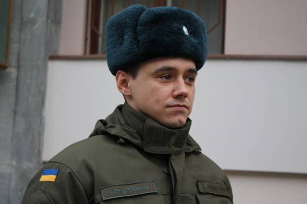 Ужгородським батальйоном Нацгвардії віднедавна керує майор Олег Конопляник. Батальйон цьогоріч розширятимуть