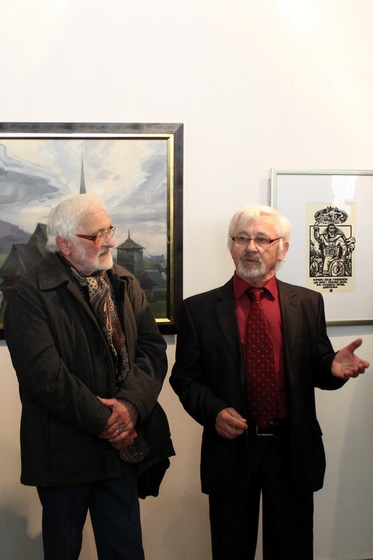 В Ужгороді відкрилася виставка народного художника  України Василя Скакандія, приурочена до його 75-річчя (ФОТО)