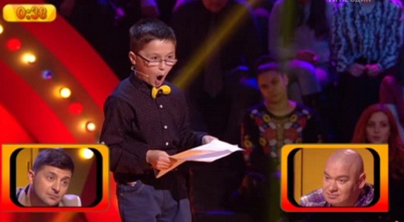 11-річний хлопчик із Кольчина розсмішив коміків відомого шоу на 10 тисяч гривень (ВІДЕО)