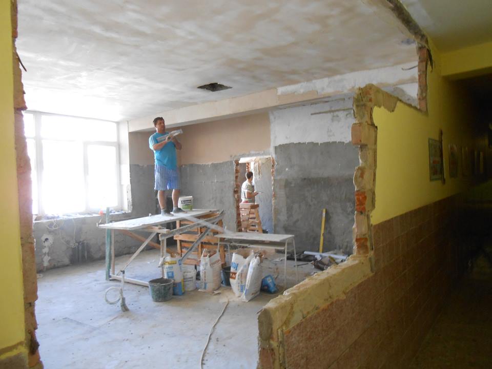 Масштабні капітальні ремонти харчоблоків у дитсадках тривають в Ужгороді (ФОТО)