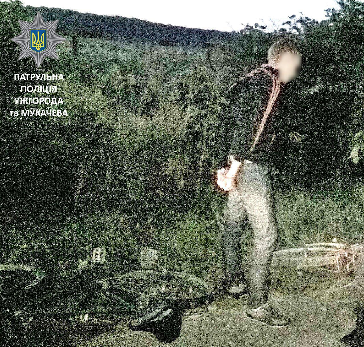 Чоловік, що о 5-ій ранку в Мукачеві видавав жіночий велосипед за власний, хотів утекти від пояснень (ФОТО)