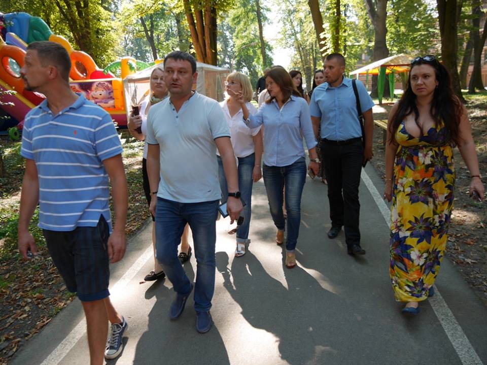 Парк Підзамковий в Ужгороді хочуть облагороджувати в рамках українського-словацького грантового проекту