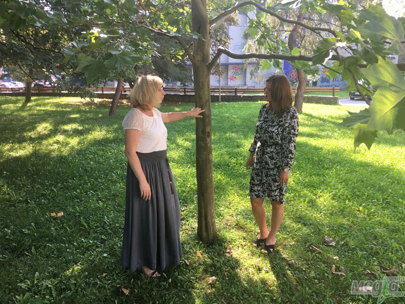 Біологи УжНУ переймали досвід ревіталізації міських парків у партнерів із Гуменного, наступна зустріч – в Ужгороді