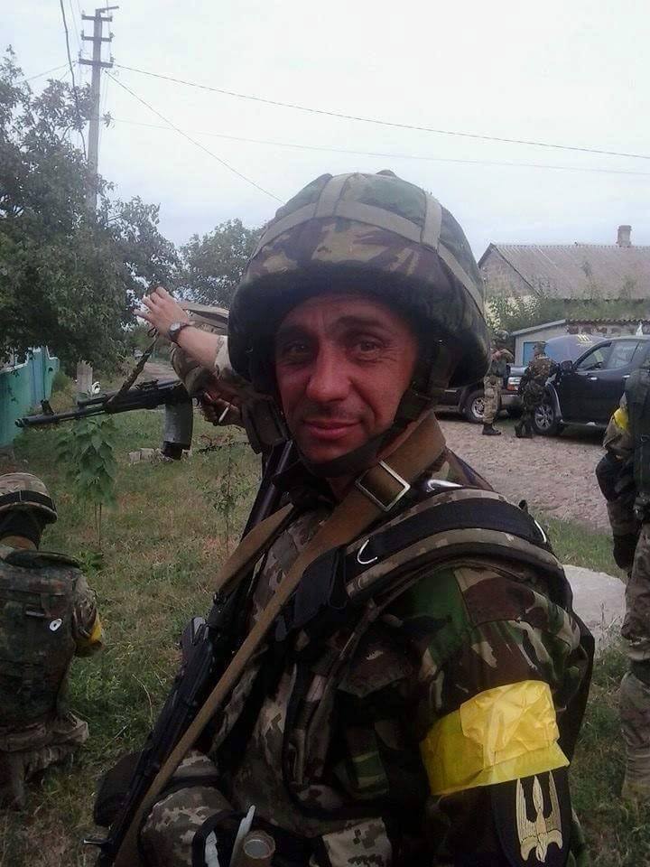 Закарпатського добровольця батальйону "Донбас" Валерія Маринця "Хромого" відзначено орденом "За мужність"