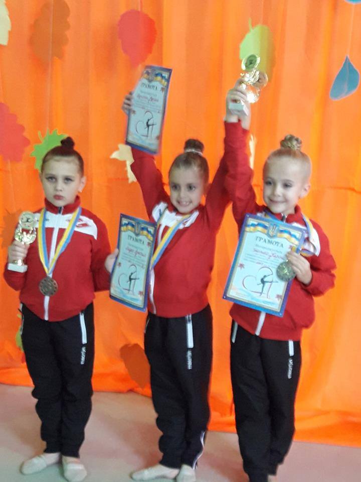 Юні спортсменки з Мукачева здобули перемогу на першості з художньої гімнастики "Яготинська осінь" (ФОТО)