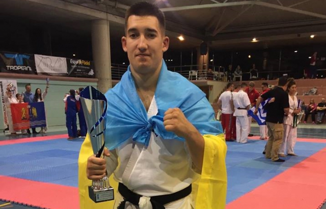 Мукачівець став "срібним" призером чемпіонату Європи з кіокушинкайкан карате в Іспанії