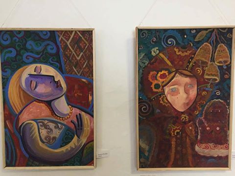У картинній галереї мукачівського "Паланку" експонуються роботи студентів та випускників (ФОТО)