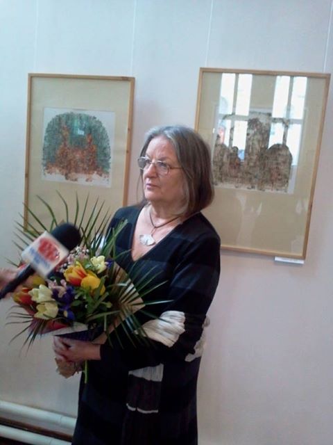 У мукачівському "Паланку" презентують виставку угорської художниці Каталін Голло