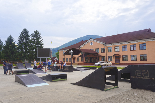 У Тячеві 1 червня запустять єдиний в області скейт-парк (ФОТО)