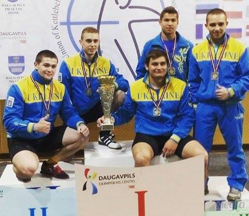 Закарпатські гирьовики – призери Чемпіонату Європи (ФОТО)