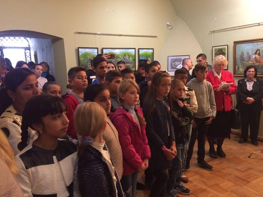 У «Паланку» відкрили виставку художника Тиберія Йонаша та його вихованців (ФОТО)