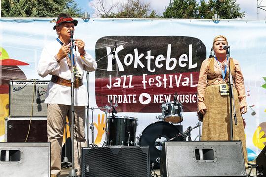 Закарпатська етно-співачка виступила на Koktebel Jazz Festival