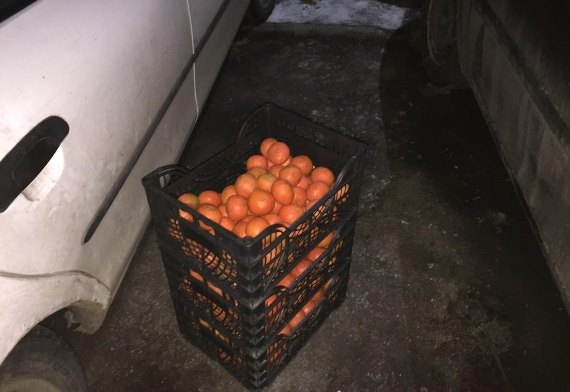 На Тячівщині чоловік украв 3 ящики мандаринів, а на Берегівщині крадій розпиляв у ресторані сейф і викрав 83 тис грн (ФОТО)