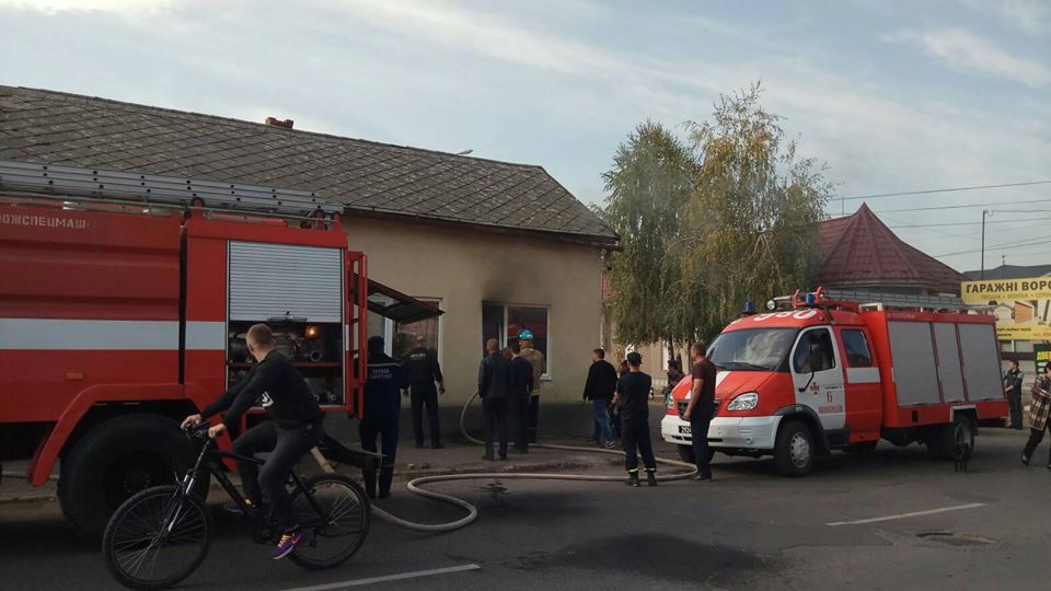 У Виноградові ліквідували пожежу у житловому будинку (ФОТО)