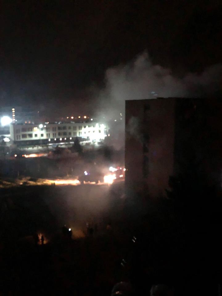 В Ужгороді на "БАМі" горить 4-й гуртожиток УжНУ (ФОТО, ВІДЕО)