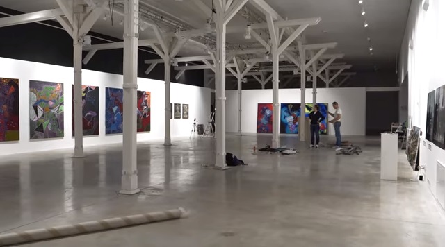 До Днів України в Кошицях галерея з Ужгорода представила виставку сучасного мистецтва (ВІДЕО)
