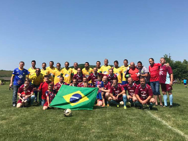 У Кідьоші на Берегівщині футболісти з Бразилії зіграли "місіонерський" матч (ФОТО)