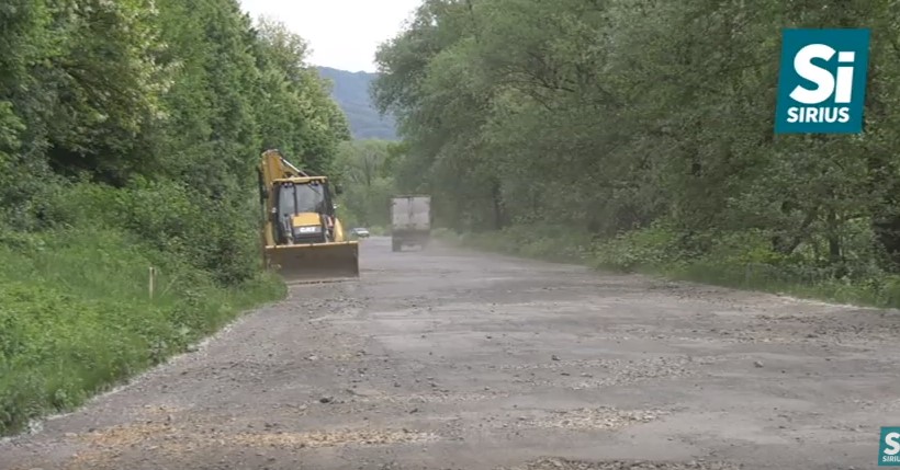 Дорогу Іршава-Довге готують до ремонту (ВІДЕО)