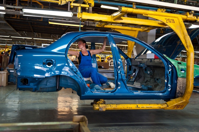 У липні в порівнянні з червнем виробництво авто на "Єврокарі" скоротилося вчетверо