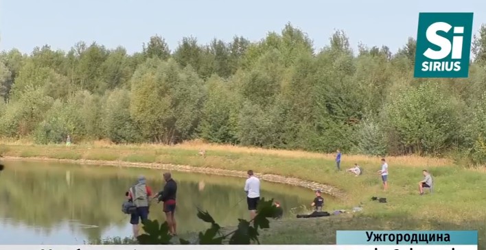 На Ужгородщині провели обласні змагання з риболовлі на спінінгах із берега (ВІДЕО)