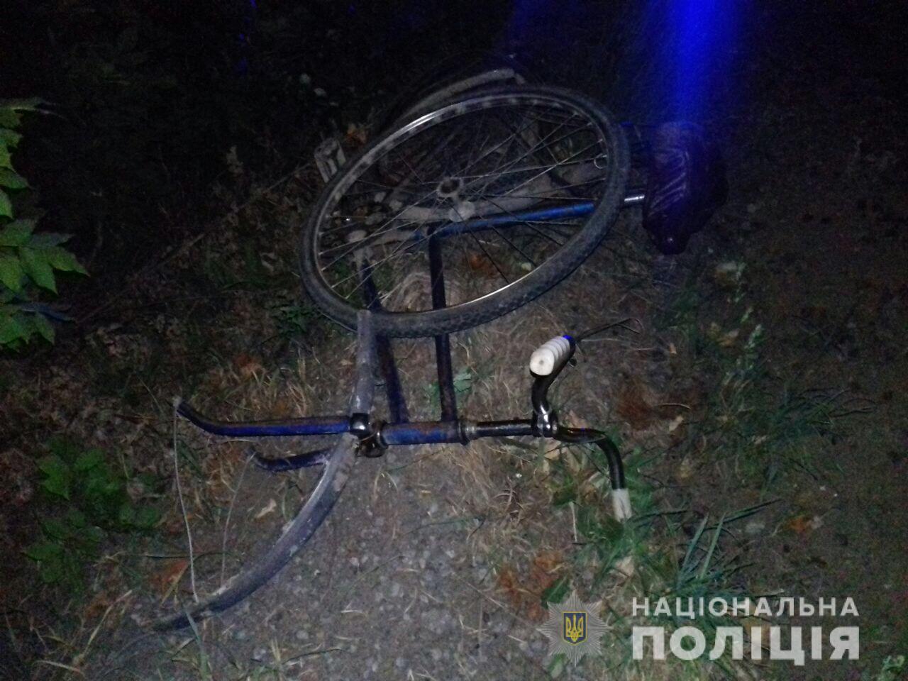 На Виноградівщині Volkswagen травмував "попутного" велосипедиста з Берегівщини (ФОТО)