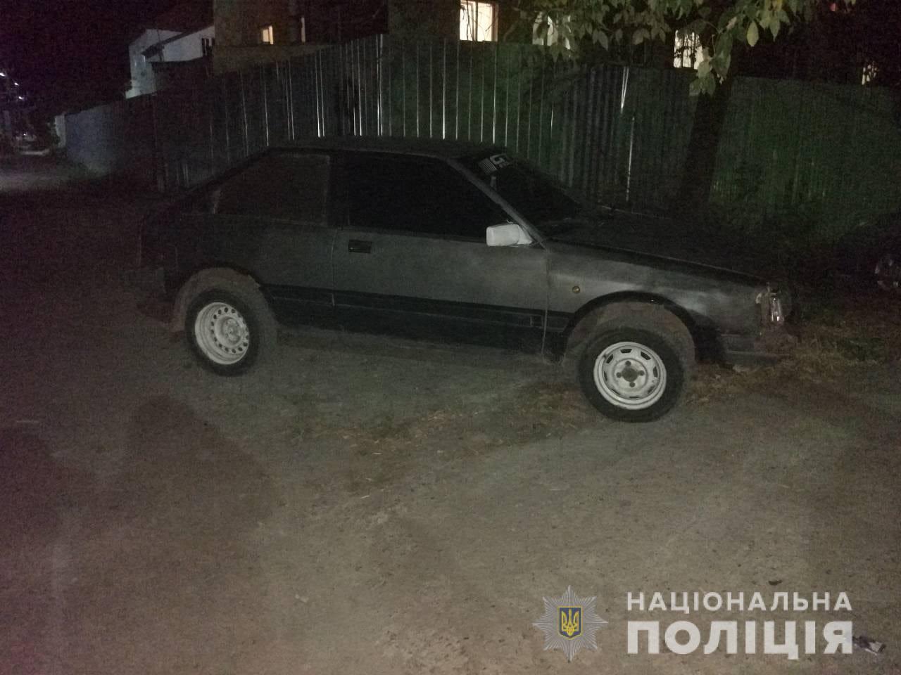 В Ужгороді швидко розшукали викрадений старий Nissan (ФОТО)