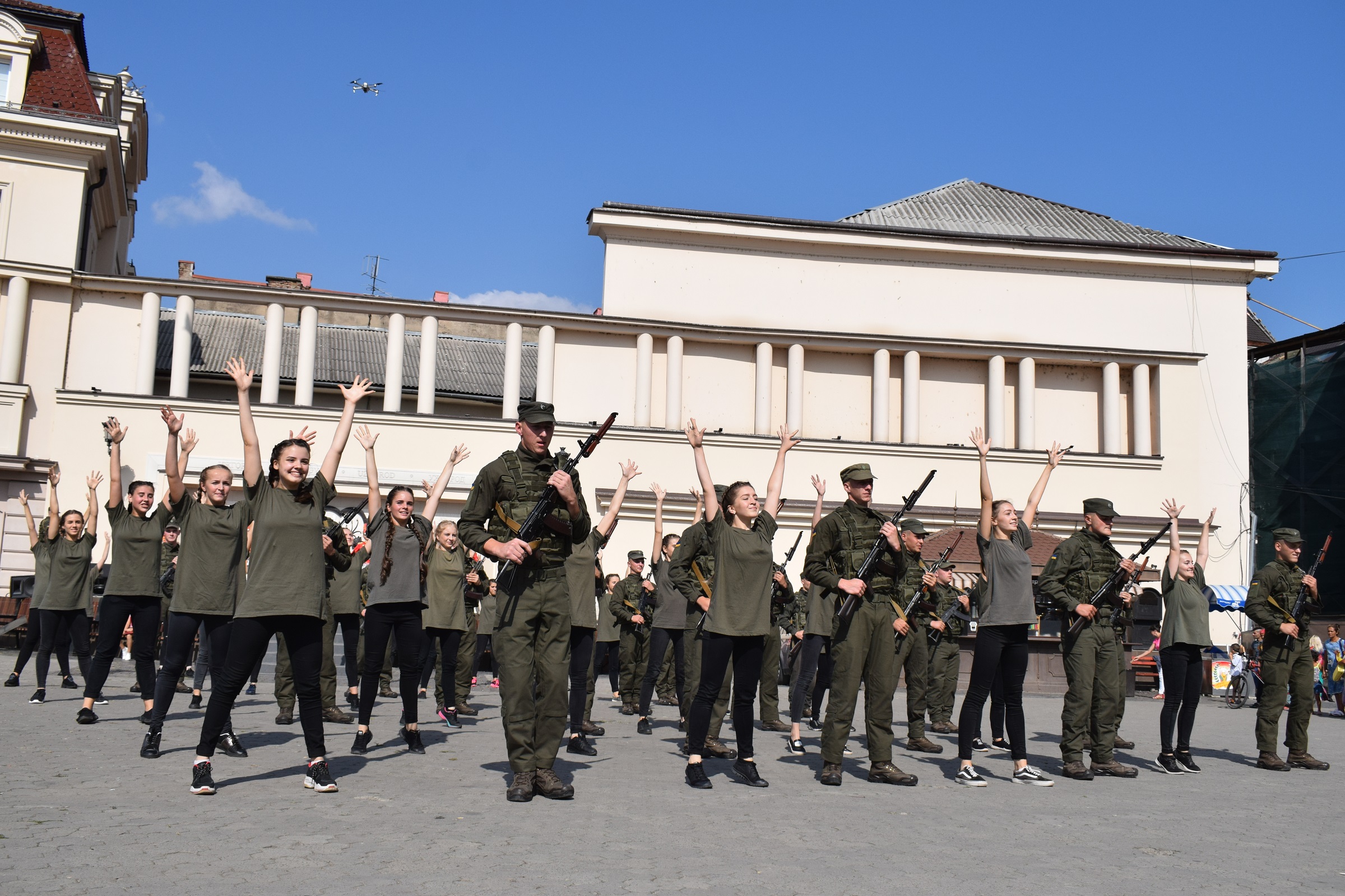 В Ужгороді святкували 79-у річницю створення військової частини Нацгвардії (ФОТО)