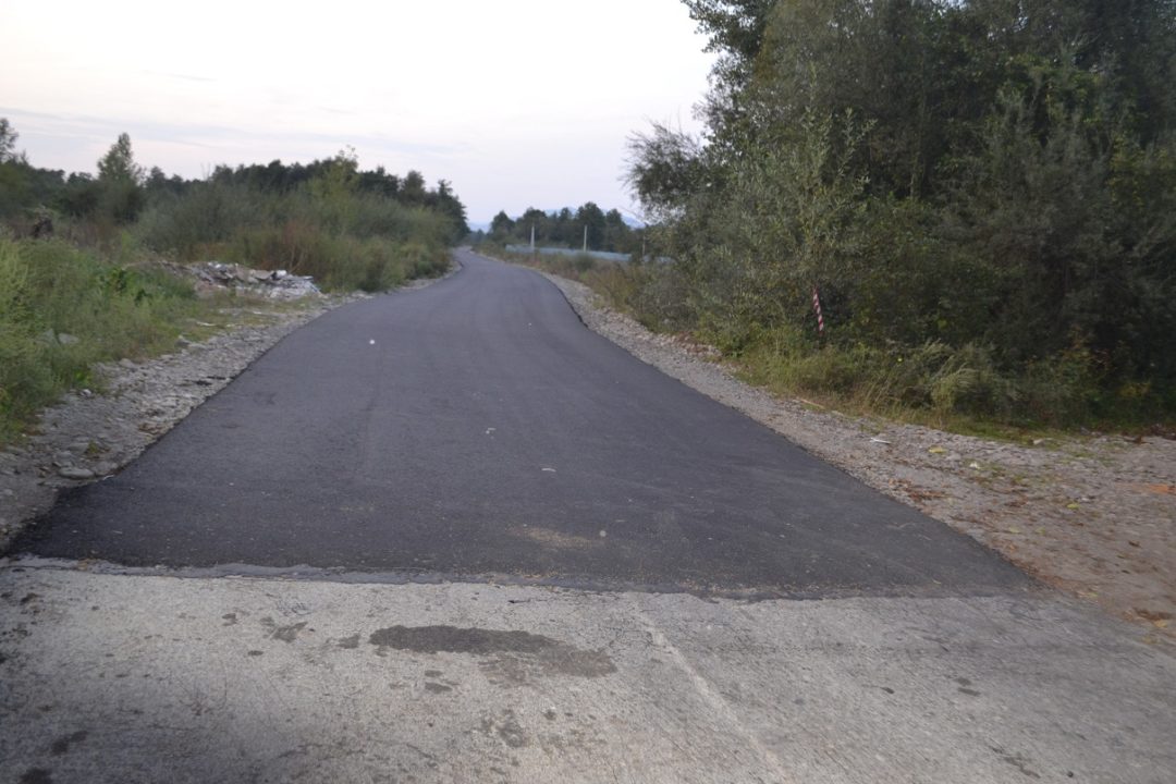 На Тячівщині відновлено районну дорогу, яка була розмита паводком 5 років тому (ФОТО)