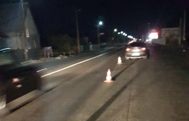 У Ракошині, на Мукачівщині авто збило пішохода (ФОТО)