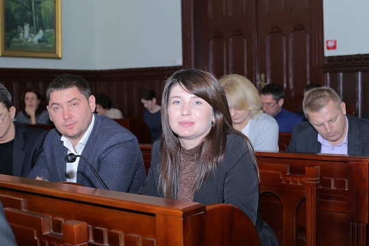 У Мукачеві склала присягу нову депутатка від "Відродження" – Діана Лучкова (ФОТО)