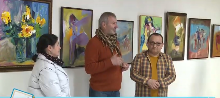 На Прикарпатті відкрилася виставка художника з Хустщини Сергія Галая (ВІДЕО)