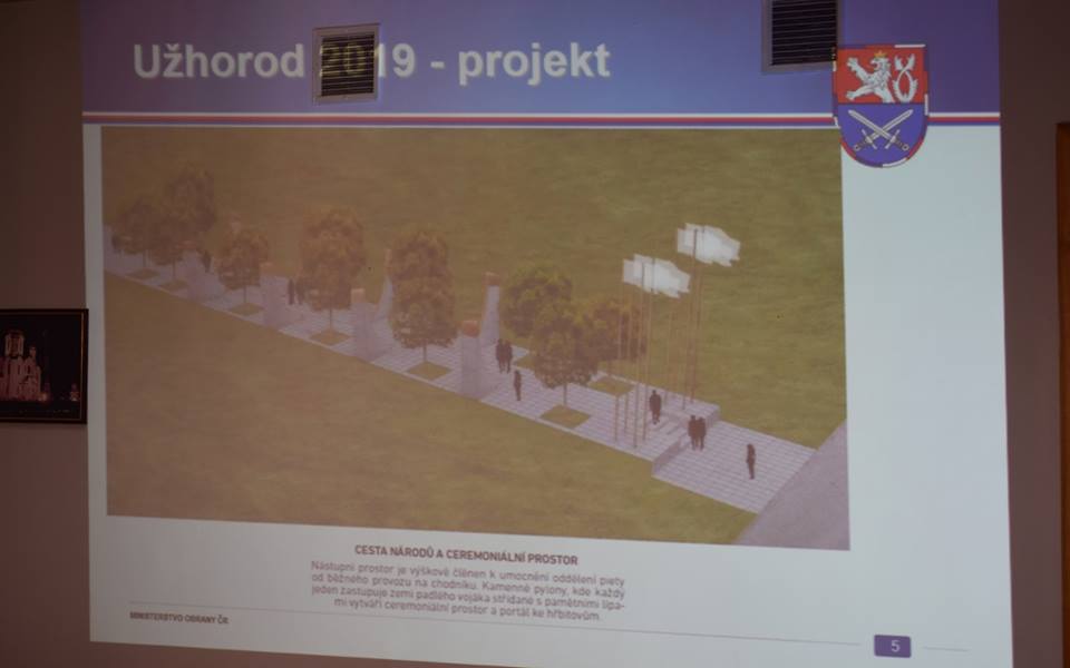В Ужгороді представили концепт меморіалу, пропонованого до встановлення на старому військовому цвинтарі на Шахті (ФОТО) 