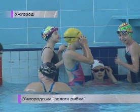 Уперше на Закарпатті з’явилася золота призерка Чемпіонату України з плавання серед юніорів (ВІДЕО)