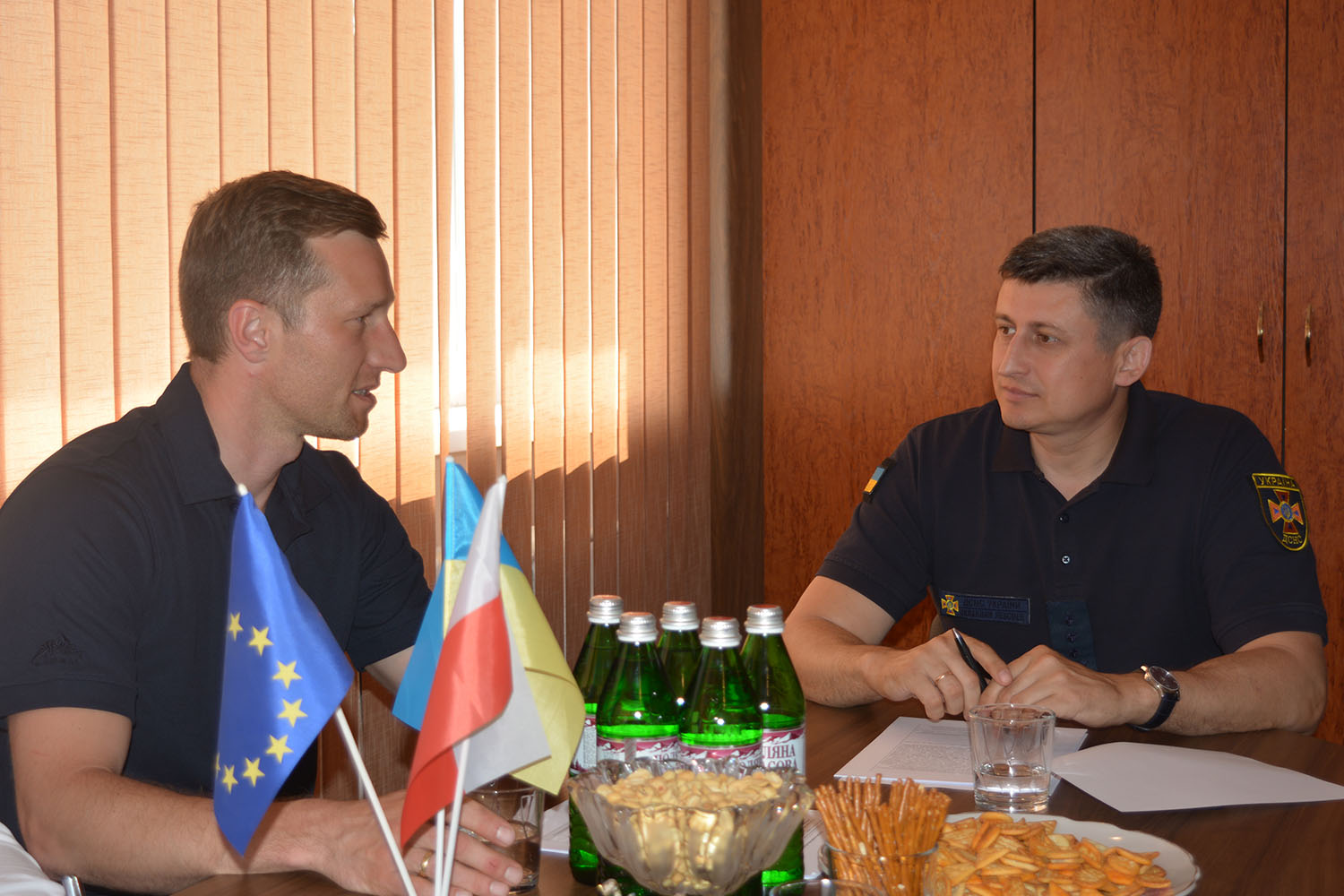 Закарпатські та польські рятувальники реалізовують спільний проект з ліквідації наслідків ДТП і порятунку людей (ФОТО)