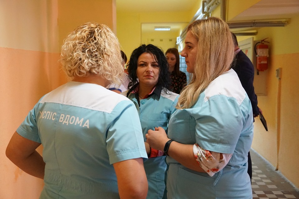 Досвід виїзної бригади "Хоспіс вдома" сьогодні вивчають медики з Тернополя (ФОТО)