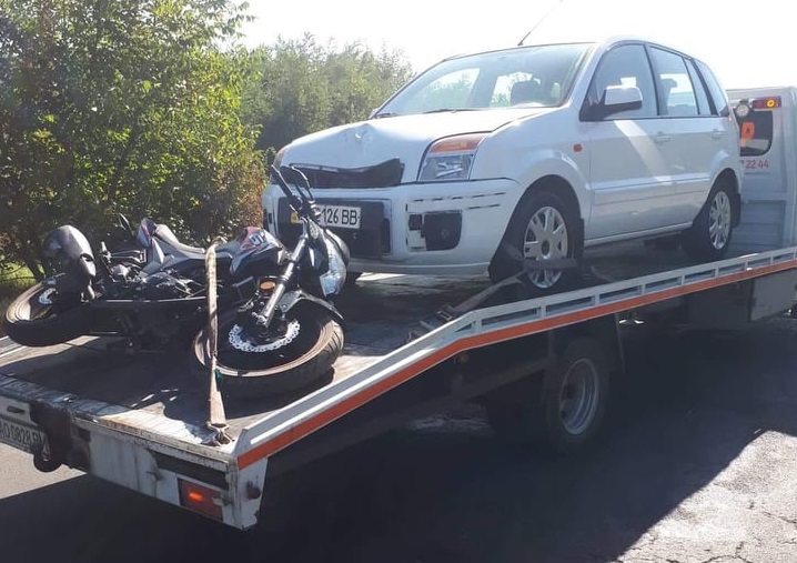 За фактом ДТП у Виноградові, в якій постраждав мотоцикліст, відкрито кримінальне провадження