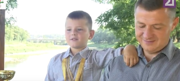 5-річний закарпатець Євген Смерековський – серед найвидатніших дітей України (ВІДЕО)