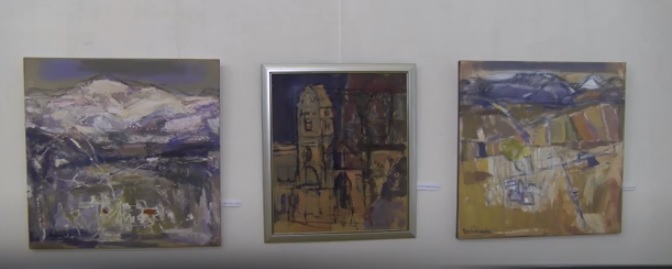 Ювілейна виставка живопису Юрія Шелевицького експонується в Ужгороді (ВІДЕО)