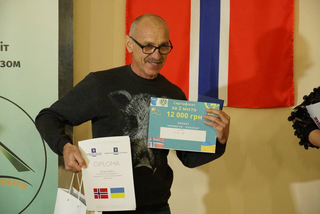Випускники курсів перекваліфікації "Норвегія-Україна" отримали в Ужгороді дипломи та фінансування власного проєкту (ФОТО)