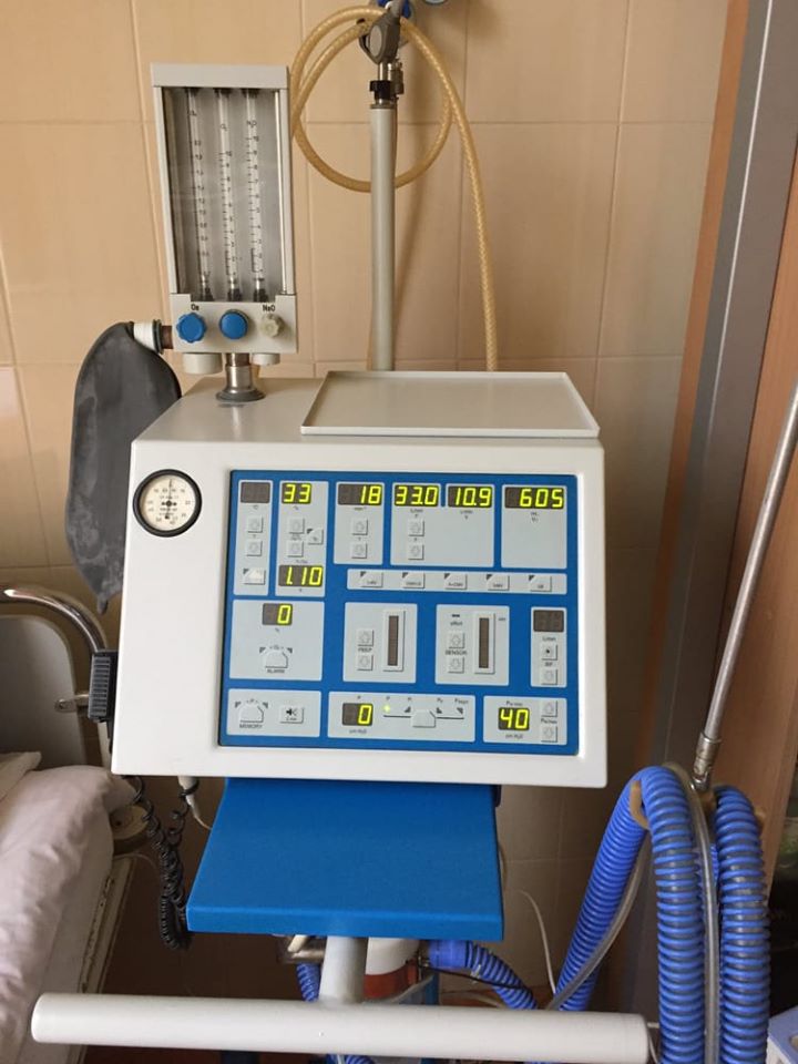 Мукачівська райлікарня отримає 4 апарати ШВЛ та аналізатор крові (ФОТО)